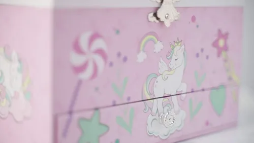 Miniatura 4 de DIBSIES Joyero de unicornio musical personalizado