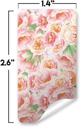 Miniatura 7 de AmandaCreation - Envoltura de calcomanías para niños, 45 etiquetas envolventes envolventes envolventes de 1.4 x 2.6 pulgadas de acuarela y jirafa