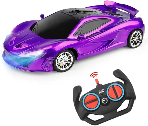 Auto a control remoto para niñas, carreras deportivas RC para niños, juguete de pasatiempos, 2.4 GHz, energía eléctrica en carretera, modelo de
