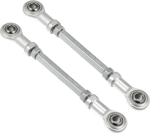 Miniatura 10 de Motoforti 2 unids 7.874 in longitud 0.315 in agujero diámetro ajustable dirección dirección varilla rótula articulación para 49cc ATV eléctrico Go