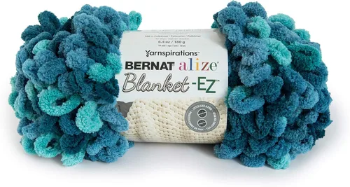 Miniatura 40 de Bernat Alize Blanket-EZ - Ovillo de lana, color crema