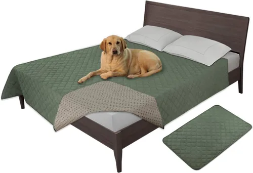 Miniatura 23 de Easy-Going - Funda impermeable 100% para cama de perro, manta antideslizante para mascotas para muebles, funda lavable para sofá, funda de repuesto
