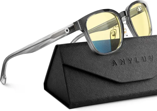Miniatura 10 de ANYLUV Gafas de luz azul para hombres y mujeres, gafas de juegos de computadora, antifatiga ocular, ligeras, con bloqueo de luz azul