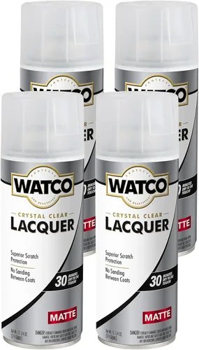 Miniatura 9 de Watco 333690 Acabado de madera transparente lacado, galón, transparente mate
