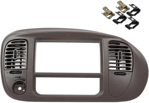 Miniatura 21 de PIT66 Bisel de Almohadilla de Tablero Negro Compatible con Ford F150 1997-2003/ Compatible con Ford Expedition 1997-2003