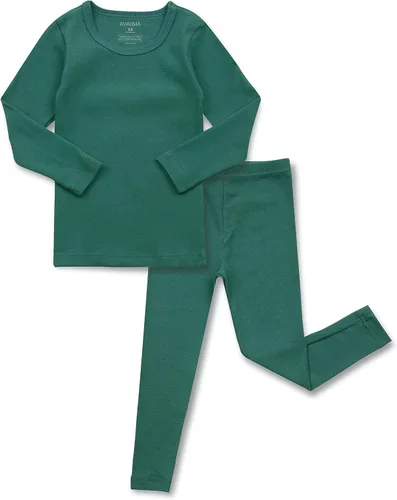Miniatura 36 de AVAUMA - Pijama para niños y niñas de algodón básico para uso diario