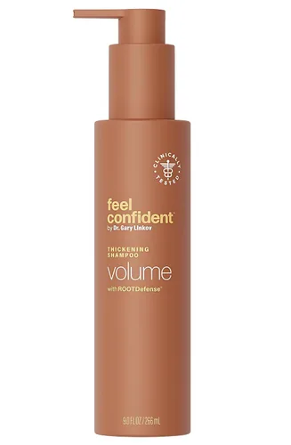 Champú espesante – cirujano capilar formulado con palma enana, aceite de semilla de calabaza, cafeína y cúrcuma para adelgazamiento y cabello fino