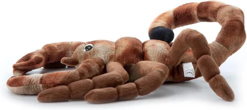 Miniatura 3 de The Petting Zoo Peluche de escorpión, regalos para niños, animales salvajes del zoológico Onez, juguete de peluche de escorpión de 12 pulgadas