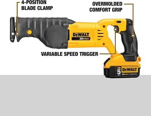 Miniatura 3 de DEWALT DCS380P1 Kit de sierra circular con batería de iones de litio 20V MAX