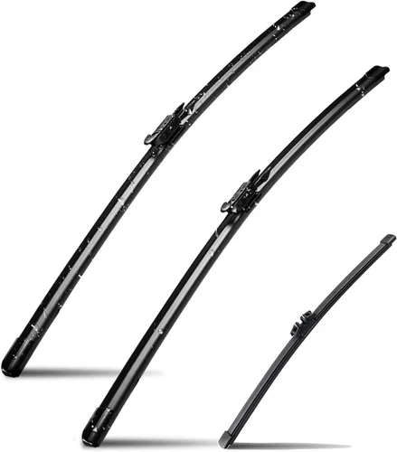 Miniatura 22 de Juego de 3 limpiaparabrisas de repuesto para GMC Terrain Chevy Equinox 2010-2017, 24 + 17 + 13 pulgadas (juego de 3)