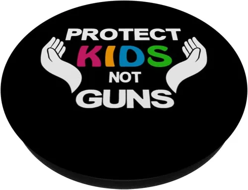 Miniatura 2 de Protege a los niños, no las armas, protege a los niños, detenga la violencia con armas PopSockets intercambiables PopGrip