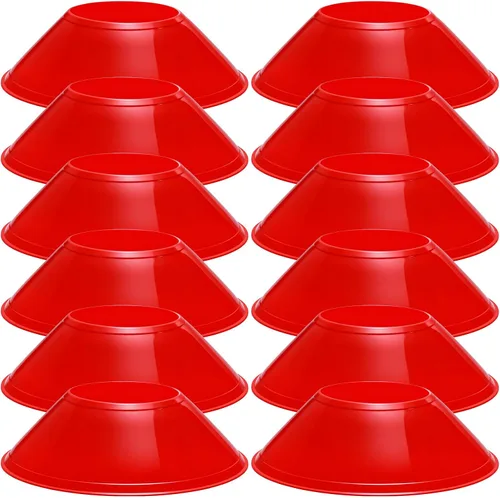 Miniatura 10 de 12 piezas mini conos de fútbol para deporte agilidad disco conos de fútbol entrenamiento para ejercicios de agilidad deportes fútbol fútbol