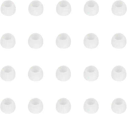 Miniatura 11 de Puntas de silicona de repuesto para auriculares internos - 10 pares (negro)