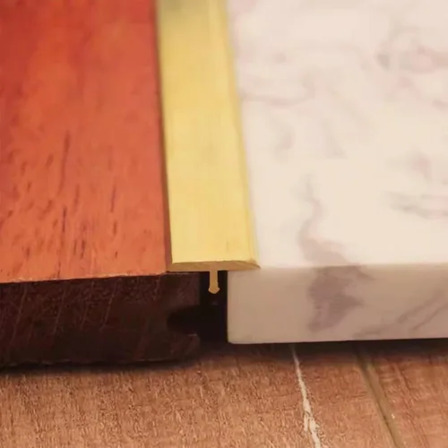 Miniatura 10 de Tira de transición de suelo de moldura en T, de latón, para puertas de alfombra a azulejo, cubierta de costura de cincha, impermeable y cortable