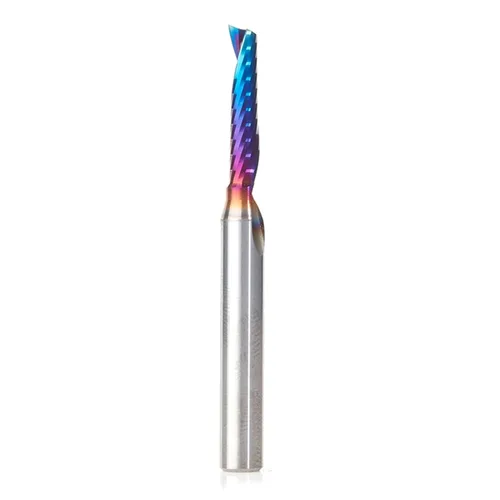 Miniatura 25 de Amana Tool Spektra 51445-K, 51445-K, 1/8 D x 5/8 CH x 1/4 SHK x 2-1/2 pulgadas de largo, acabado de espejo
