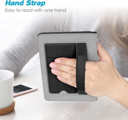 Miniatura 6 de Fintie - Funda con tapa para Kindle Paperwhite, con soporte, para todos los de 2018 y 10 generación, de cuero falso prémium, con ranura