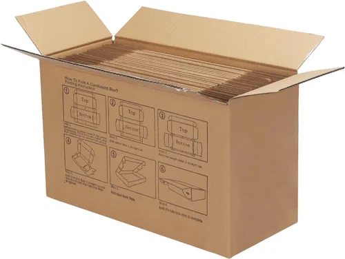 Miniatura 7 de PHAREGE - Paquete de 25 cajas de envío de 9 x 6 x 3 pulgadas, cajas de cartón marrón con tapas para envolver regalos de mujeres y hombres, cajas