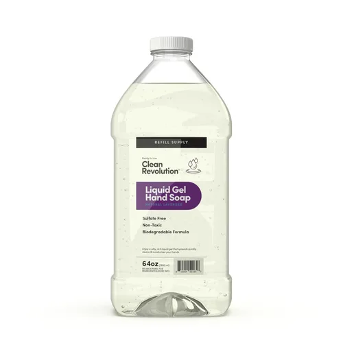 Miniatura 39 de Clean Revolution Jabón de manos en gel líquido, líquido sedoso rico, espuma rápida, enjuague rápido, contiene aceites esenciales reales