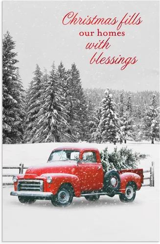 Miniatura 8 de DaySpring - Clásicos navideños en blanco y negro - 60 tarjetas y sobres de Navidad a granel (U1347)