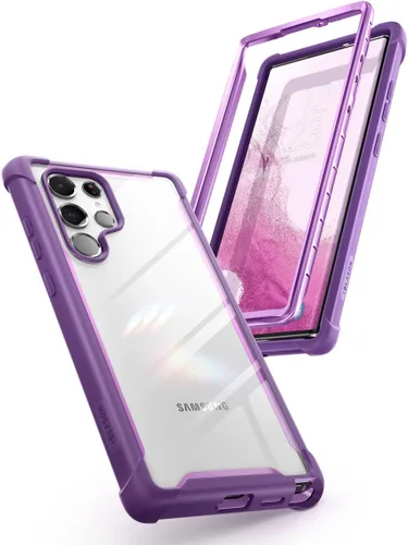 Miniatura 11 de i-Blason Funda transparente para Samsung Galaxy S22 Ultra (6.8 pulgadas) 5G, funda protectora robusta [Ares] sin protector de pantalla integrado