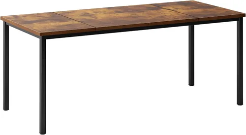 sogesfurniture Escritorio de oficina de 71 pulgadas, escritorio para videojuegos, mesa de computadora, estación de trabajo de escritura resistente