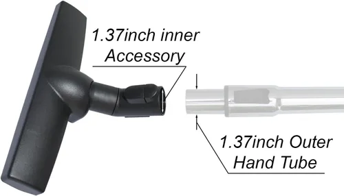 Miniatura 5 de Para Miele, accesorios de cepillo de aspiradora de pelo de caballo con ruedas compatibles con Miele C1, C2, C3 - Accesorios de aspiradora