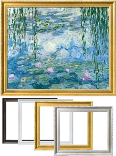 Miniatura 65 de Pinturas clásicas mundiales de Claude Monet Impresión giclée sobre lienzo alargado, pieza de galería para colgar y decorar el hogar, The CliffWalk