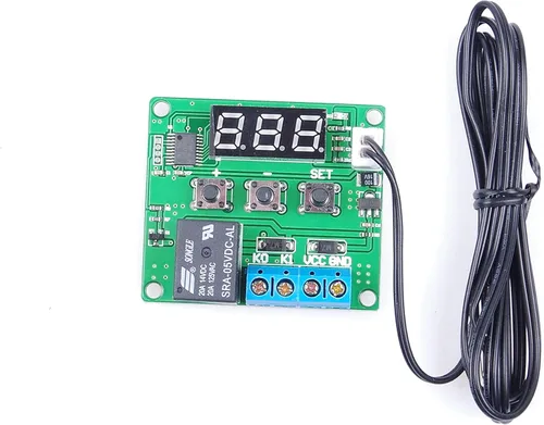 Miniatura 4 de NOYITO Módulo controlador de temperatura digital de -58℉ a +257 ℉ Interruptor de control de temperatura NTC Sonda de sensor impermeable - Pantalla