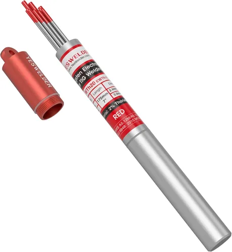Miniatura 28 de YESWELDER - Electrodo de tungsteno para soldadura TIG, ceriado al 2%, de 1/16 x 7 pulgadas (gris, WC20/EWCe-2), paquete de 10
