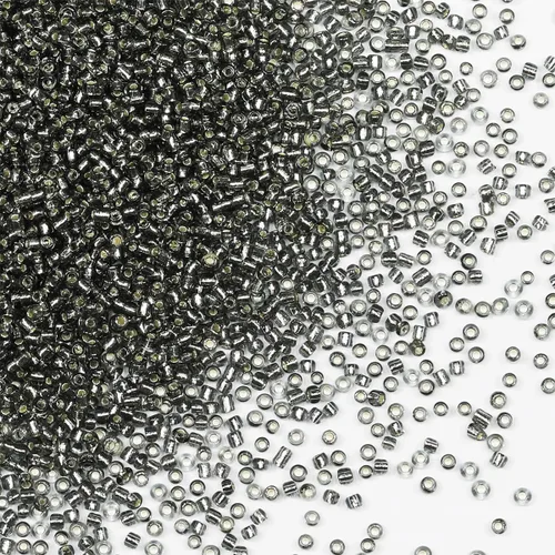 Miniatura 51 de Cuentas de semillas doradas transparentes de 4 mm al por mayor para hacer joyas, 110 gramos, aproximadamente 1600 piezas, cuentas de vidrio 6/0