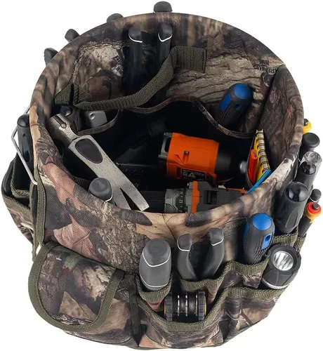 Miniatura 4 de Bucket Boss - Organizador de herramientas de cubo de camuflaje (se adapta a cubos de 5 galones), organización de cubos (85030), camuflaje de roble