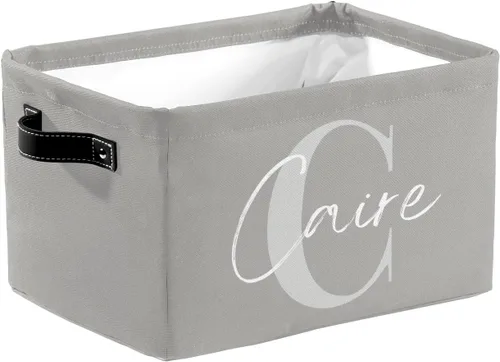 Miniatura 34 de Cesta de regalo personalizada con nombre, caja de juguetes de almacenamiento personalizada para niños, organizador de cubos de almacenamiento