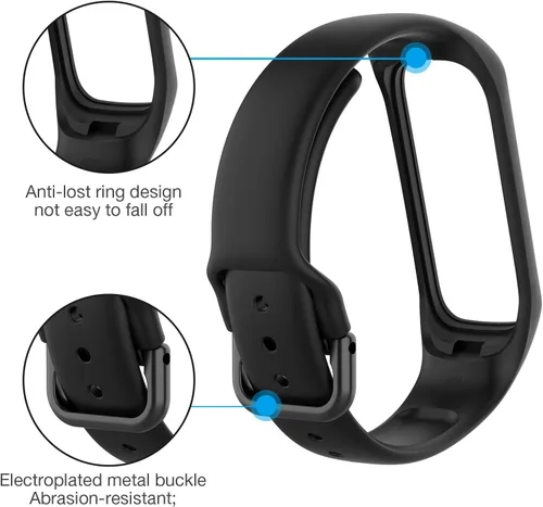 Miniatura 5 de LeongLzt Galaxy Fit 2 bandas de repuesto para Samsung Galaxy Fit 2, correas de silicona suave Galaxy Fit2 para Samsung Galaxy Fit2 SM-R220 bandas