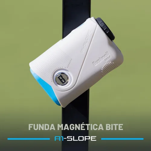 Miniatura 3 de Telémetro láser de golf Bushnell A1-Pendiente – Ultracompacto, aumento de 6×, recargable por USB-C, Pinseeker JOLT, pendiente activado/desactivado