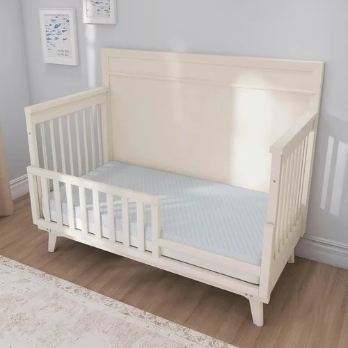Miniatura 6 de Dream On Me Pure Zen - Colchón 2 en 1 para cuna y cama infantil, colchón de cuna certificado Greenguard Gold y BSA, capa de cobre para niños Blanco