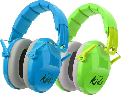 Miniatura 20 de PROHEAR 032 2.0 Auriculares con cancelación de ruido para niños, reducción de ruido de 25 dB, orejeras sensoriales ajustables de protección de oídos