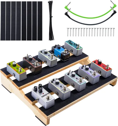 Miniatura 8 de Eno Music 14" Bolsa Mini para Pedal de Efectos de Guitarra Compacta Pequeña