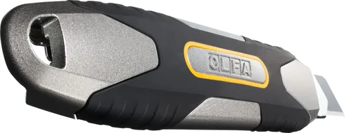 Miniatura 8 de OLFA Cuchillo utilitario resistente de 0.709 in (MXP-L) - Cuchillo de precisión de agarre antideslizante multiusos con mango de aluminio y hoja a
