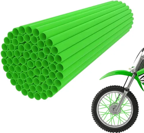 Miniatura 12 de JFG RACING protectores de plástico para radios de bicicleta o motocicleta, Negro