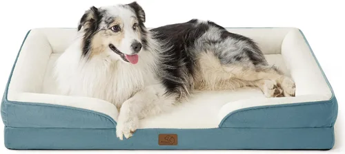 Miniatura 72 de Bedsure Cama ortopédica XL para perros extragrandes, cama lavable para perros y gatos, impermeable, cómodo sofá para perros con funda extraíble