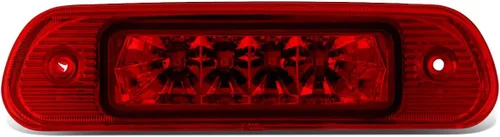 DNA MOTORING 3BL-JGC99-LED-RD - Luz de freno LED de tercera cola con lente roja [compatible con Jeep Grand Cherokee 99-04] Rojo