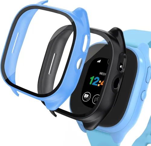 Miniatura 16 de Kuaguozhe Paquete de 2 fundas compatibles con Gizmo Watch 2, protector de pantalla para niños (paquete de 2), funda protectora general
