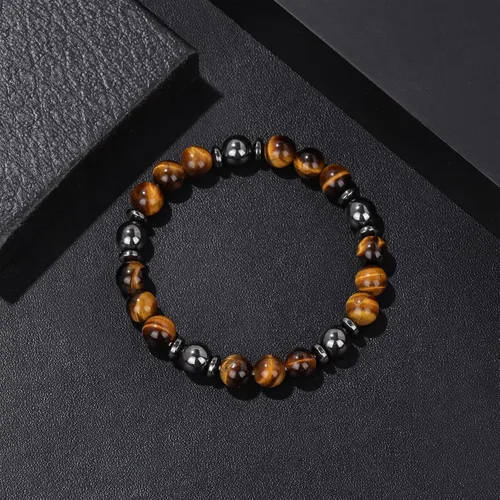 Miniatura 4 de GolbalJew Pulsera curativa para mujer, pulseras de cuentas de ansiedad, joyería de piedra curativa, pulsera de cristal para aliviar el estrés