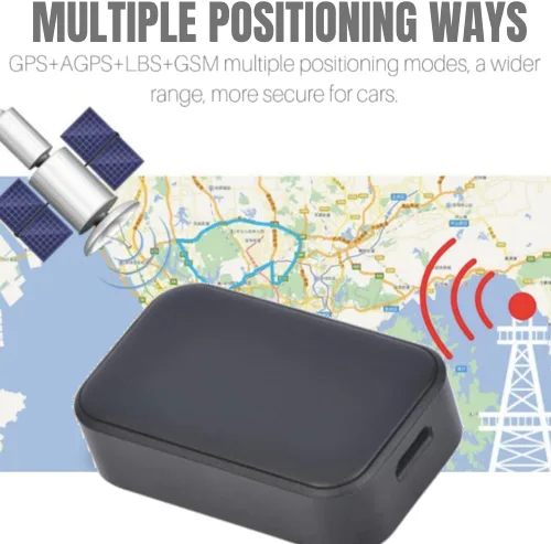 Miniatura 7 de Rastreador GPS - Mini grabadora activada por voz Grabación de audio en tiempo real WiFi/GSM
