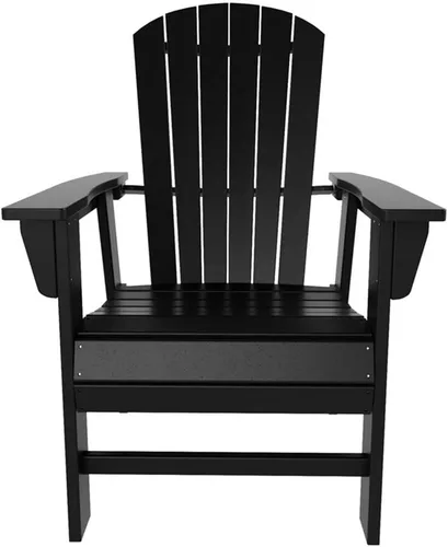 Miniatura 9 de Costaelm Sillas de césped, sillas de porche delantero, HDPE balcón, piscina, silla Adirondack, moderna silla de patio al aire libre, salón de resina