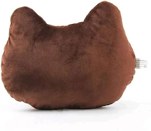 Miniatura 2 de Almohada de felpa de gato galleta de 9.84 pulgadas
