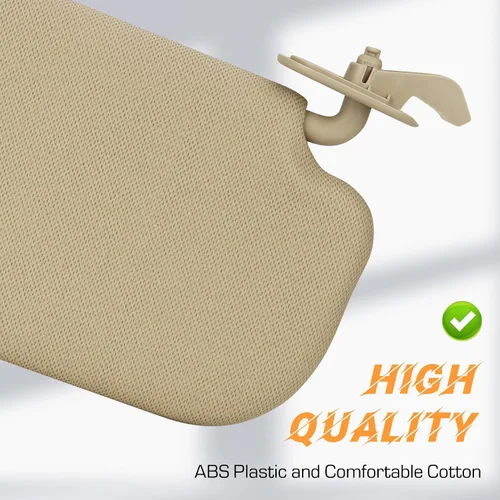 Miniatura 5 de Visera de Sol para Conductor Lado Izquierdo en Beige Reemplazo Compatible con Hyundai Elantra 2011, 2012, 2013, 2014, 2015 Reemplaza 852103X000TX