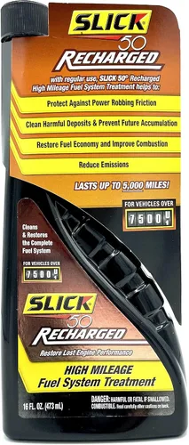 Slick 50 40406016 Tratamiento de sistema de combustible recargado, 16 onzas