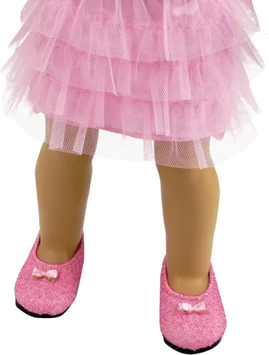Miniatura 3 de Sophia's - Muñeca de 18" - Zapatos Glitter - Rosa Claro