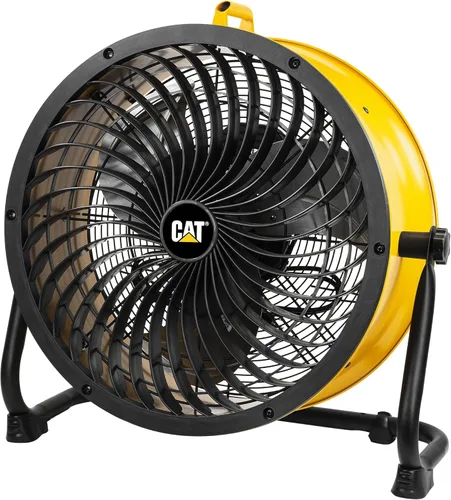 Miniatura 8 de CAT Ventiladores - Ventilador de tambor de alta velocidad de 18 pulgadas con hoja de grado industrial resistente (amarillo, 2 en 1): 3,400 CFM